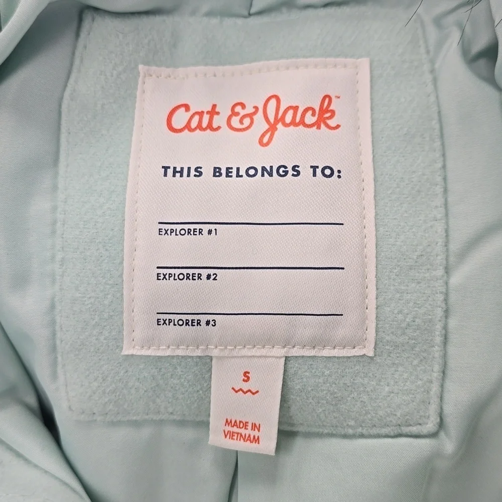 Girls' Faux Wool Jacket | Cat & Jack | Small (6/7)